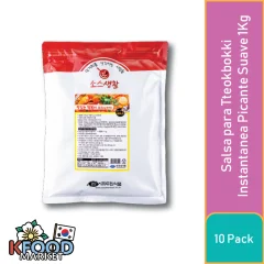 DOOWON FOOD SALSA TTEOKBOKKI INSTANTANEA PICANTE SUAVE 1KG 10UN
