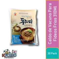 CJ FOOD CALDO DE VACUNO PARA FIDEOS FRIOS 310ML 30UN