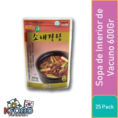 SUNBONG FOODS SOPA DE INTERIOR DE VACUNO 600GR 25UN