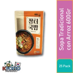 SUNBONG FOODS SOPA CON ARROZ TRADICIONAL 600GR 25UN