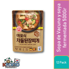 OTTOGI SOPA DE VACUNO Y SOYA FERMENTADA 500GR 12UN