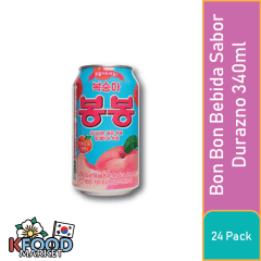 HAITAI BON BON DURAZNO 340ML 24UN