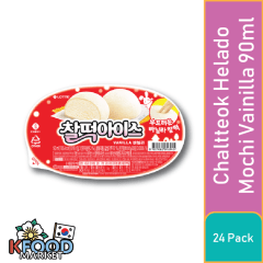 LOTTE CHALTTEOK ICE VAINILLA 90ML 24UN