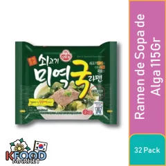 OTTOGI RAMEN DE SOPA DE ALGA 115GR 32UN