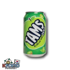 LOTTE TAMS ZERO MANZANA KIWI 355ML 6UN