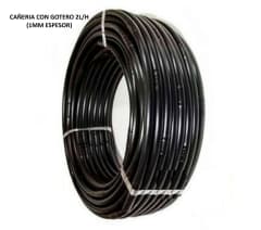 CAÑERIA PLANSA 16MM GOT/NORMAL 2L/H 30CM 100MTS