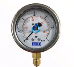 MANOMETRO GLICERINA 0-6 BAR EDR 63MM