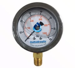 MANOMETRO GLICERINA 0-70 BAR 63MM