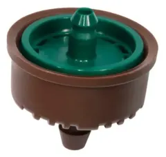 GOTERO ANTIDRENANTE NAVIA 8 L/HR CAFE/VERDE