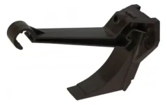 GANCHO INVISIBLE CANALETA MARRON