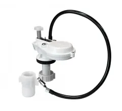 VALVULA PARA WC SILENCIOSA 3/8 CON ADAPT DE 1/2