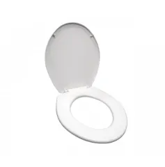 ASIENTO WC REDONDO BLANCO