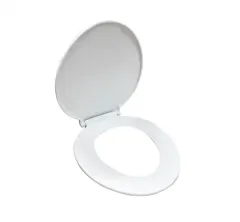 ASIENTO WC REDONDO REFORZADO BLANCO