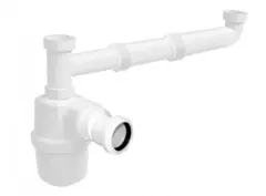 CONEXION LAVAPLATOS DOBLE ENTRADA CON SIFON