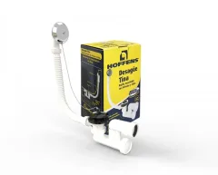 DESAGUE 1 1/2 TINA REJ/INOX CON REBALSE Y SIFON