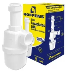 SIFON LOA SAL/REC 40MM ENTRADA 1 1/2 Y 1 1/4