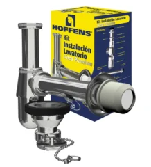 KIT SIFON Y DESAGUE METALICO 1 1/4 SAL/REC 32MM