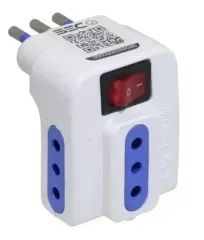 ADAPTADOR ENCHUFE TRIPLE MOD-8025SW