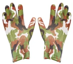 GUANTES DE JARDINERIA CAMUFLADO TALLA 9
