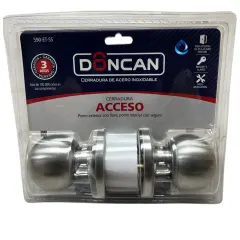 CERRADURA ACERO INOX ACCESO 590 ET SS
