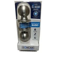 CERRADURA ACERO INOX BAÑO 587 BK SS