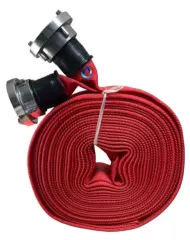 MANGUERA PLANA 3 ROJA 16BAR CON STORZ 25MTS
