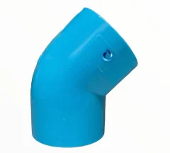 CODO PVC 45 GRADOS 20MM