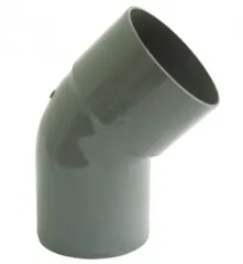 CODO 75 X 45 SANITARIO GRIS