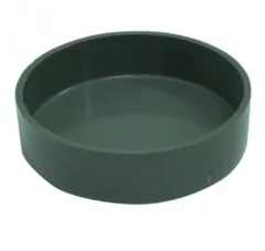 TAPA GORRO 110MM SANITARIO GRIS