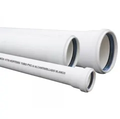 TUBERIA PVC-U ALCANTARILLADO BLANCO 75MM