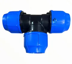 TEE COMPRESION HDPE 75MM