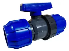 VALVULA BOLA COMPRESION 63MM