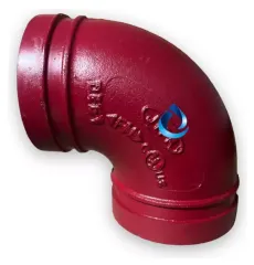 CODO RANURADO UL/FM 3 PULGADAS 90G
