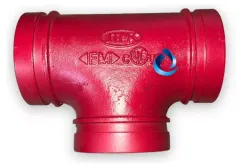 TEE RANURADA REDUCIDA UL/FM 3X2