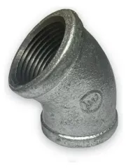 CODO 45G GALVANIZADO 1 1/4