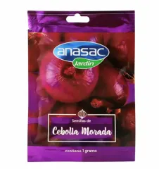 SEMILLA CEBOLLA MORADA 1G
