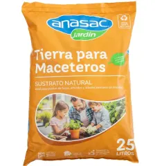 TIERRA 25 LITROS MACETERO