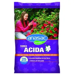 TIERRA 25 LITROS ACIDA