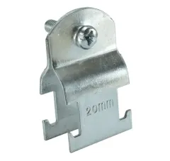 ABRAZADERA ELECTROGALV RUC CON PERNO 20MM