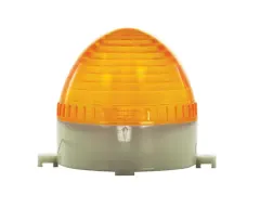 BALIZA DESTELLO LED AMARILLA 220V