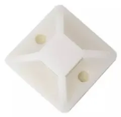 BASE AUTOADHESIVA NATURAL 19X19MM 50 UNID