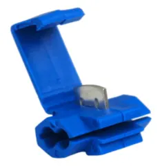 CLIP DERIVACION AZUL 14-16AWG 50 UNIDADES