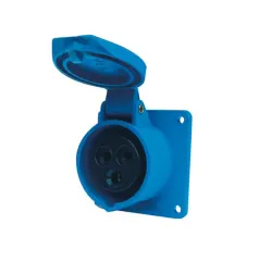 ENCHUFE HEMBRA EMBUTIDA 32A 2PT 220V IP44