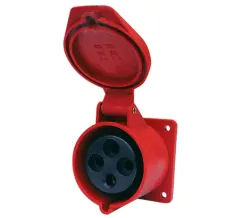 ENCHUFE HEMBRA EMBUTIDA 16A 3PNT 380V IP44