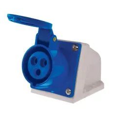 ENCHUFE HEMBRA SOBREPUESTO 16A 2PT 220V IP44