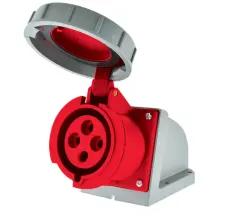 ENCHUFE HEMBRA SOBREPUESTO 32A 3PT 380V IP67