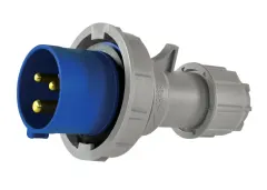 ENCHUFE MACHO VOLANTE 16A 2PT 220V IP67