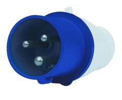 ENCHUFE MACHO VOLANTE 32A 2PT 220V IP44