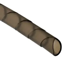 ESPIRAL PLASTICO DIAMETRO 12MM NEGRO 10MTS