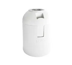PORTA LAMPARA BLANCO E-27-H